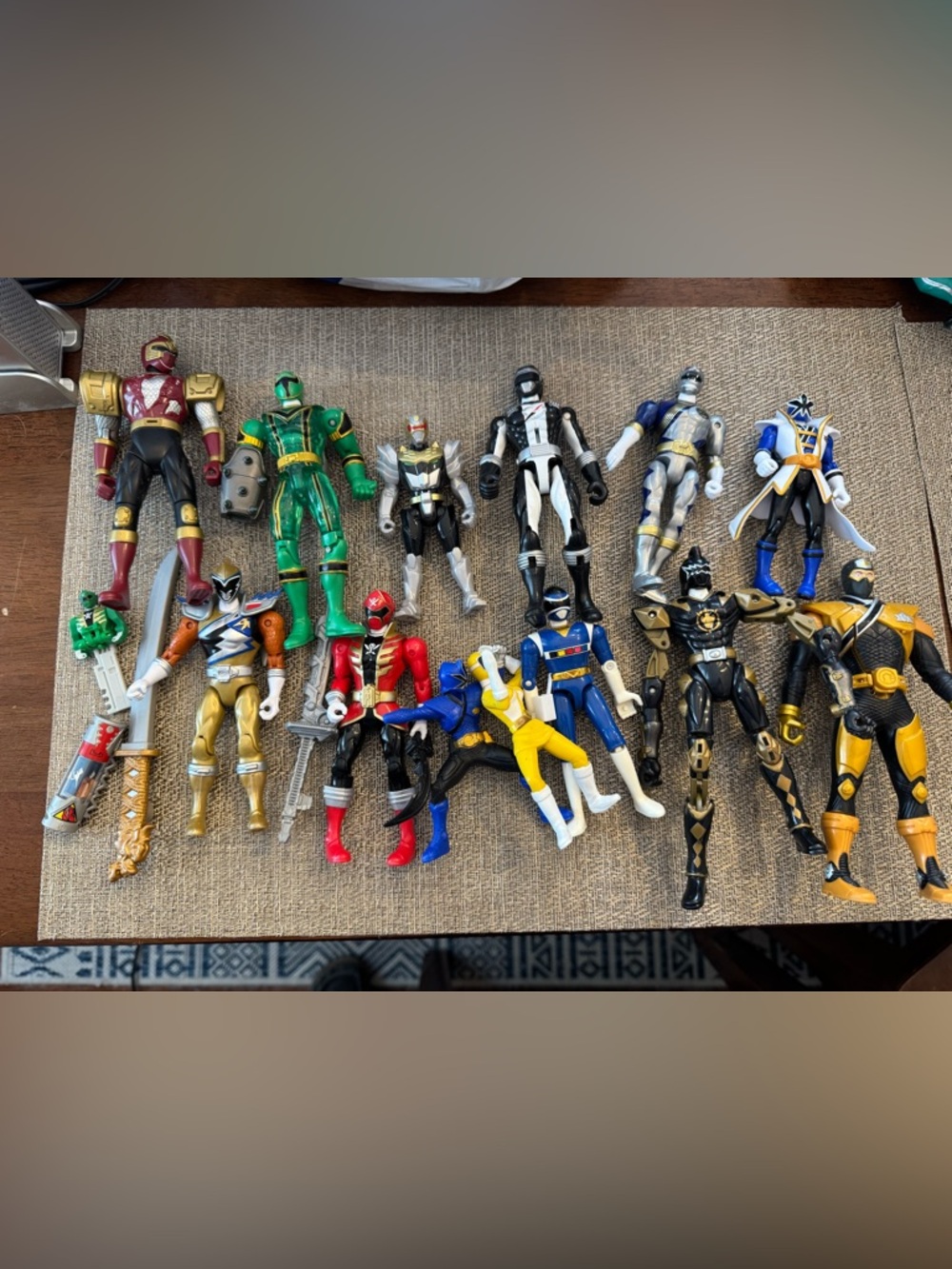 Power Ranger action figures